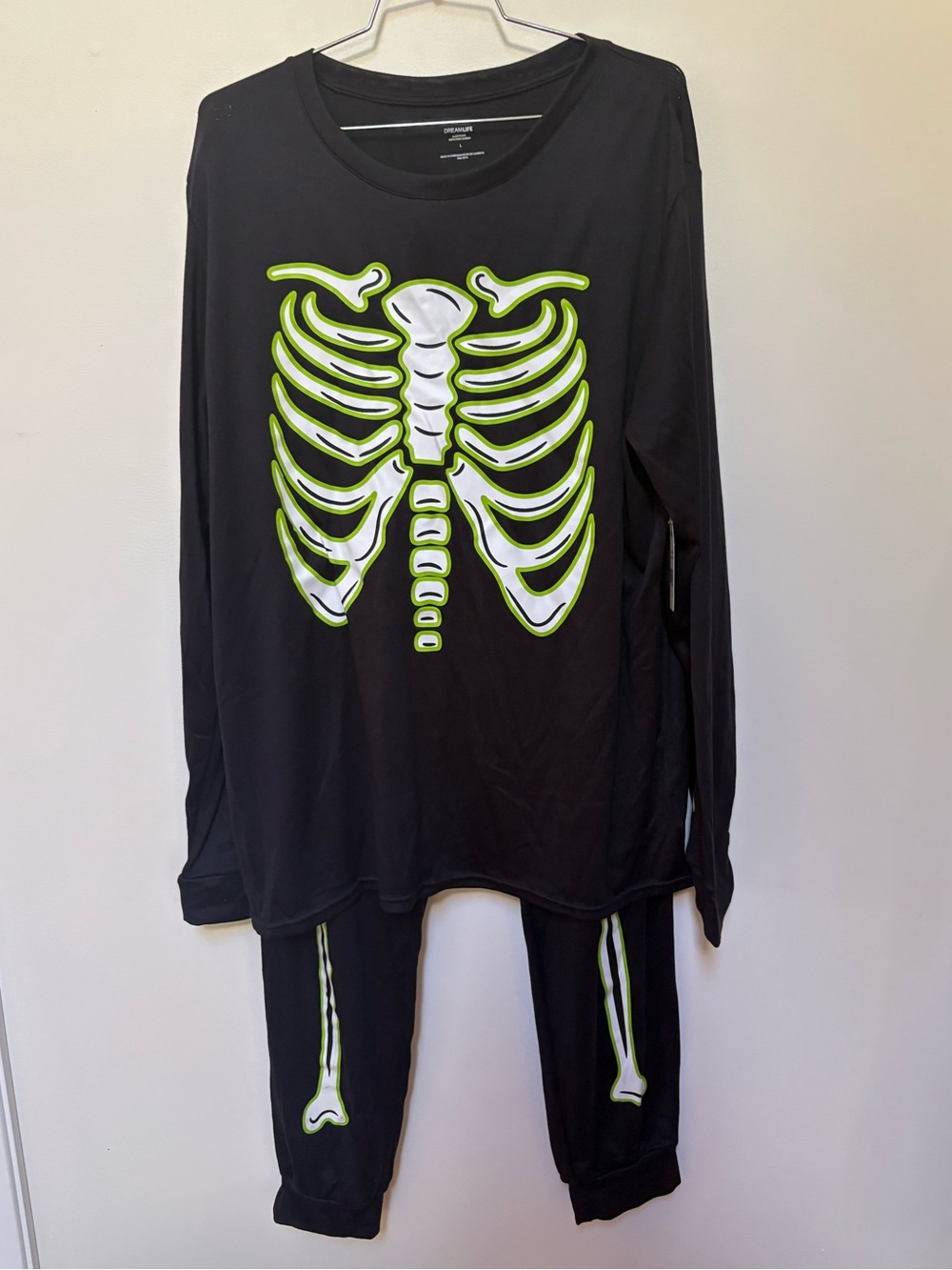 Brand New DreamLife Halloween 2-Piece Pajama Set Size Large